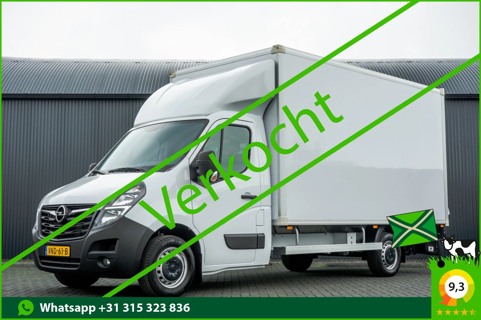 Opel Movano 2021 - **2.3 CDTI BiTurbo | Bakwagen met Laadklep | Euro 6 | 146 PK | Cruise | Airco | Navigatie** afbeelding 1