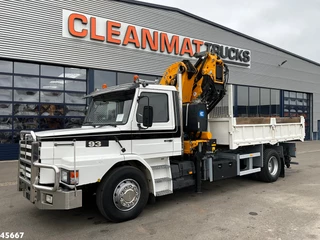Scania T 1994 - 93 4x2 Kipper met 31 Tonmeter laadkraan (bj 2005) + Fly-JIb! Just 118.736 km! afbeelding 4