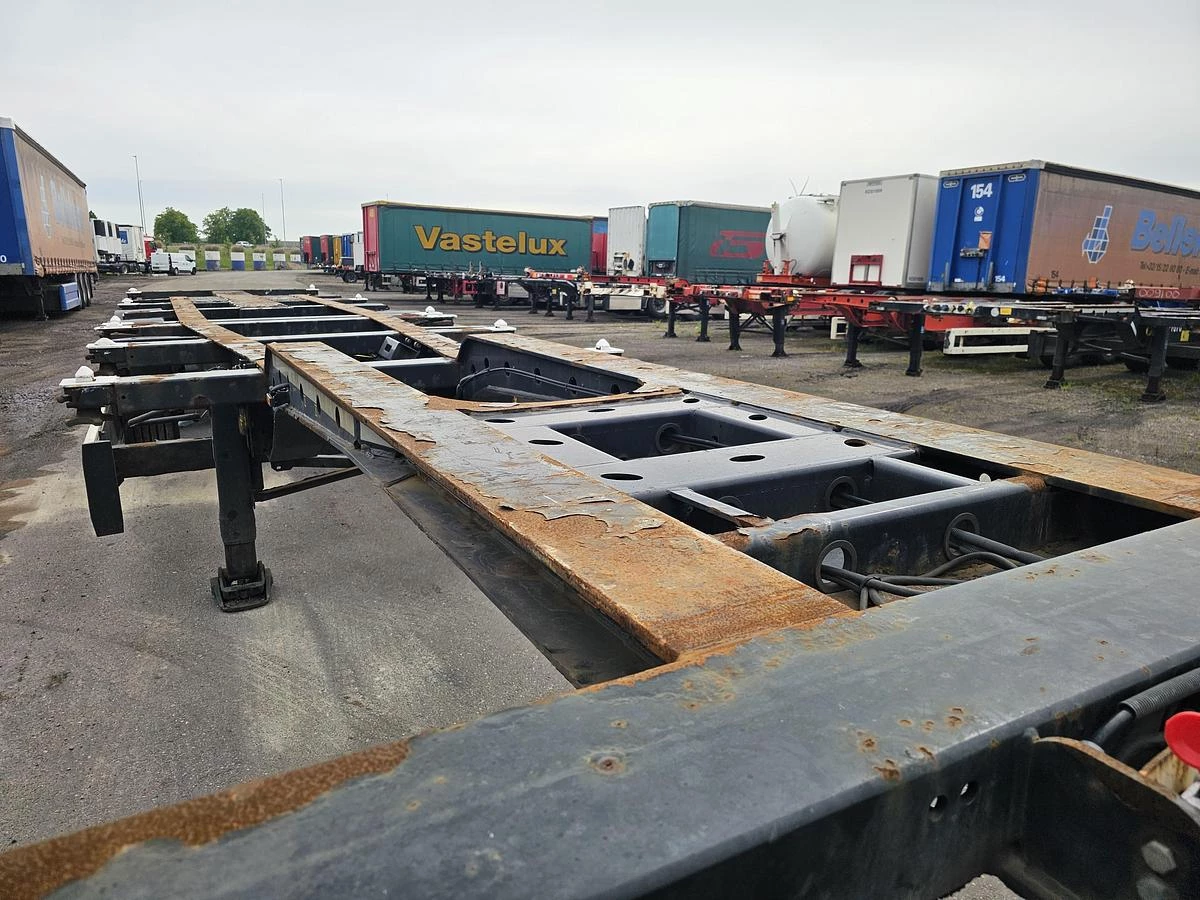 Krone SD | 40 FT|2 X 20 FT | BACK SLIDER |HIGHCUBE.| APK /TUV 24-03-2027 |5 PIECES. 2015 изображение 7