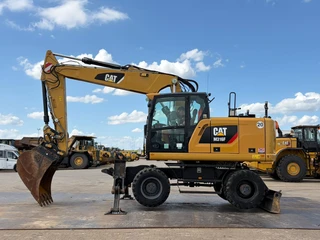 Caterpillar M316F Mobile excavator 2017 afbeelding 2 miniatuur