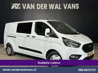 Ford Transit Custom 2022 - 2.0 TDCI 131pk L2H1 Dubbele Cabine Euro6 Airco | 5-Zits | Xenon | Navigatie | Cruisecontrol | LED | 2800kg Trekhaak obrazek 1