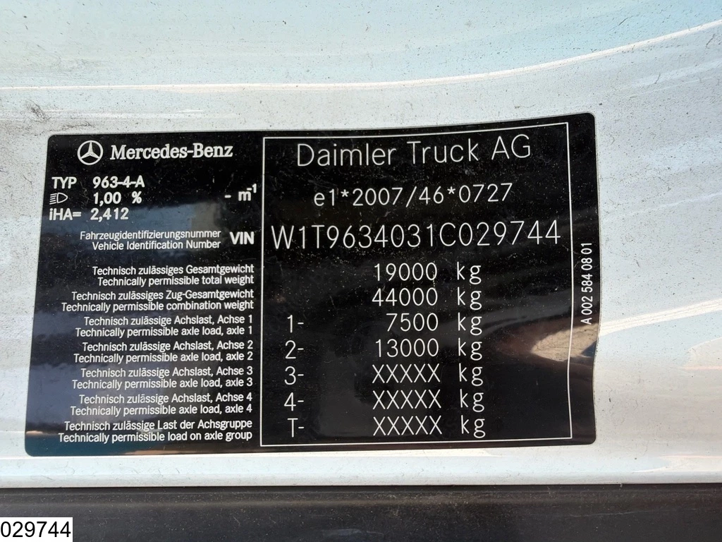 Mercedes-Benz Actros 2021 - 1845 EURO 6d immagine 7