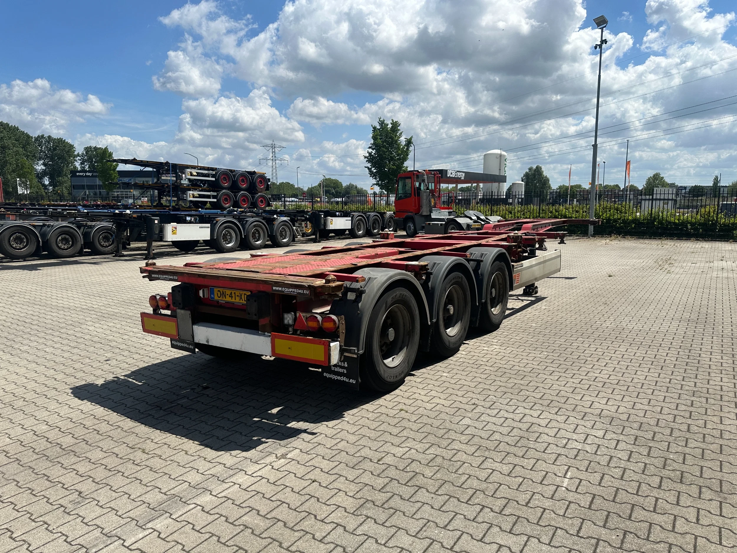 Krone 2015 - 40FT HIGH CUBE / BPW / DRUMBRAKES / NL-CHASSIS afbeelding 10