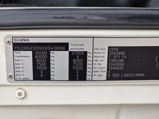 Scania R 2008 - R500 V8 Highline 6x2/4 - Manual gearbox - Custom exterior - Steering axle imagem 21