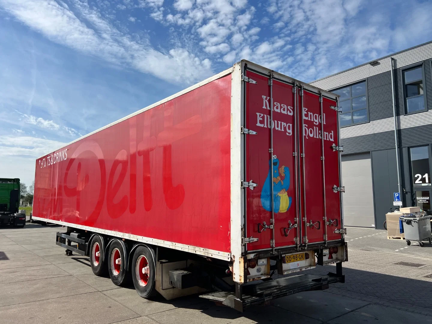 Groenewegen DRO 12 27 1994 - / 1x Lift Axle / BPW + Drum image 3