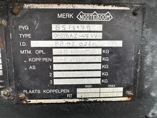Nooteboom OSDBAZ-45VV 1989 - N/A bild 10