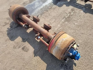 ROR TRAILER AXLE DOUBLE TIRES DRUM BRAKES 1990 - N/A imagem 1