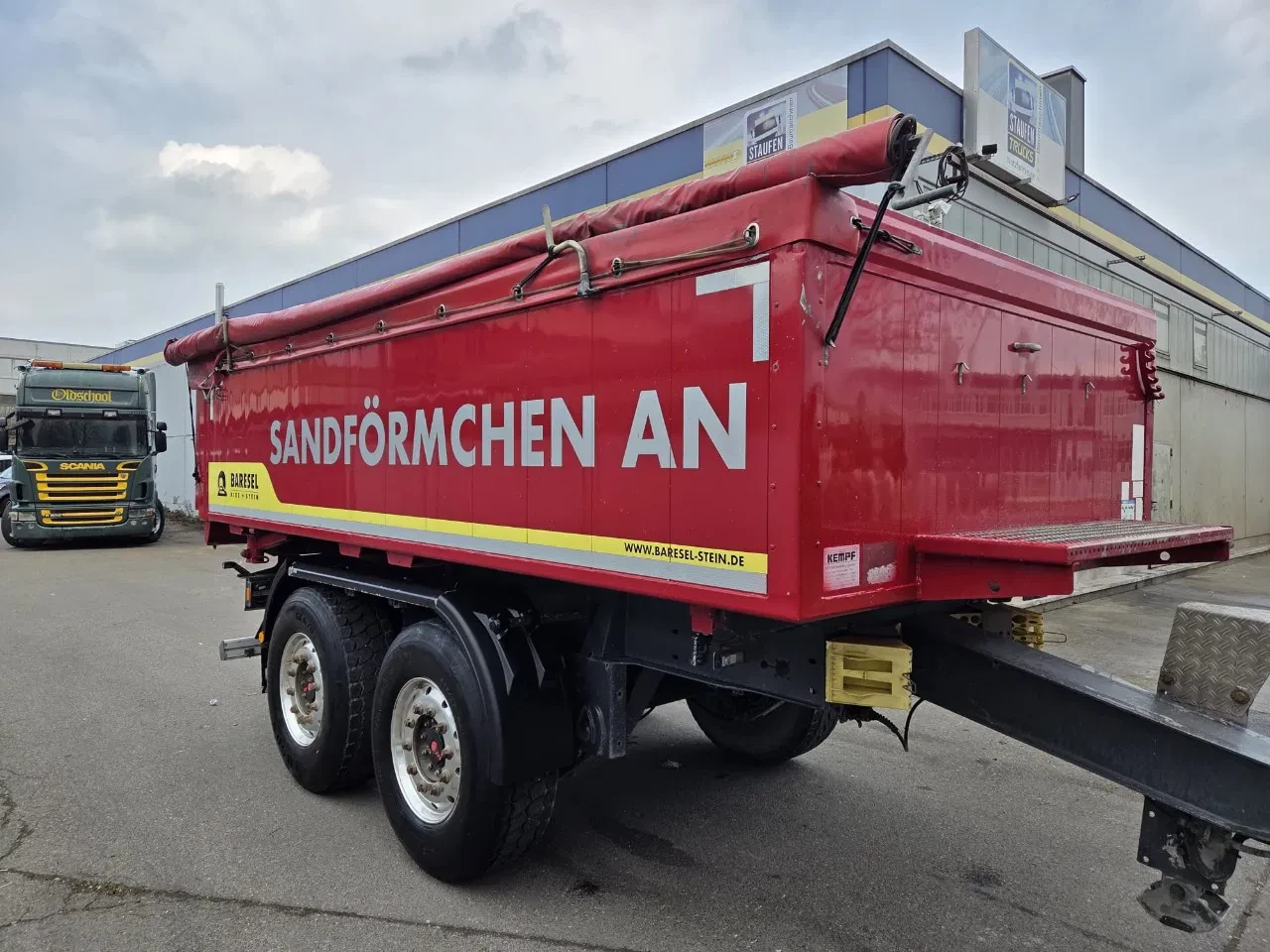DAF XF 530 2018 - XF 530 6x4 Kipp -ZUG *KEMPF-Tandem *Intarder *Bordmatik obrázek 14