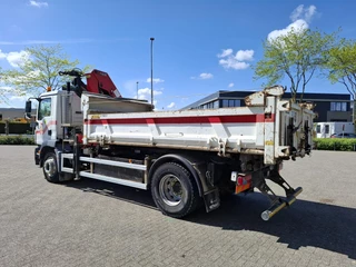 MAN TGM 2010 - 18.250 / HMF 1430 K2 REMOTED CRANE / ROTATOR / 3SIDE TIPPER / 369581 KM / TUV:29-10-2026 / AUTOMATIC / EURO-5 / 2010 immagine 8