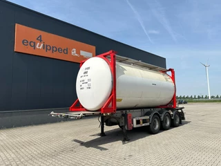 Van Hool N/A 2015 - 20FT/30FT ADR CHASSIS + 20FT SWAP TANKCONTAINER 31.180L 1-COMPARTMENT obrazek 1