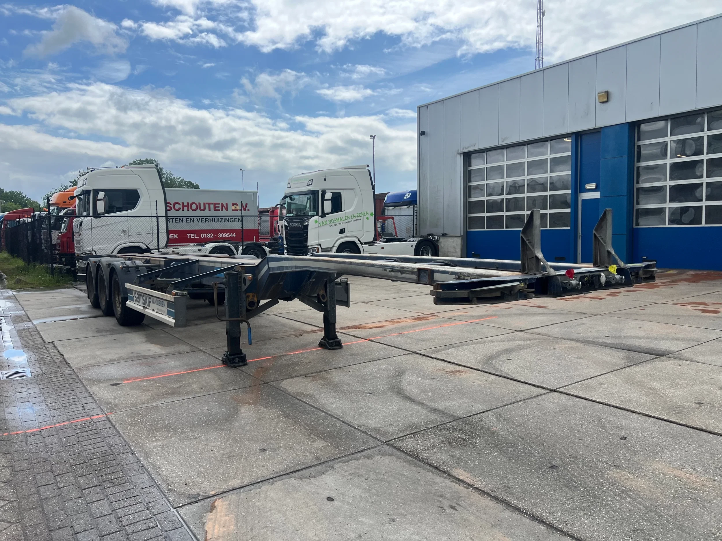 D-TEC 2015 - VCC 45 FT Container Chassis / 3800 KG! immagine 6