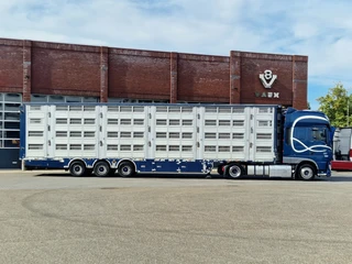 Pezzaioli 2017 - + Daf XF - 3/4 deck livestock - 134.8m2 - Water & Ventilation - Lifting roof afbeelding 3 miniatuur