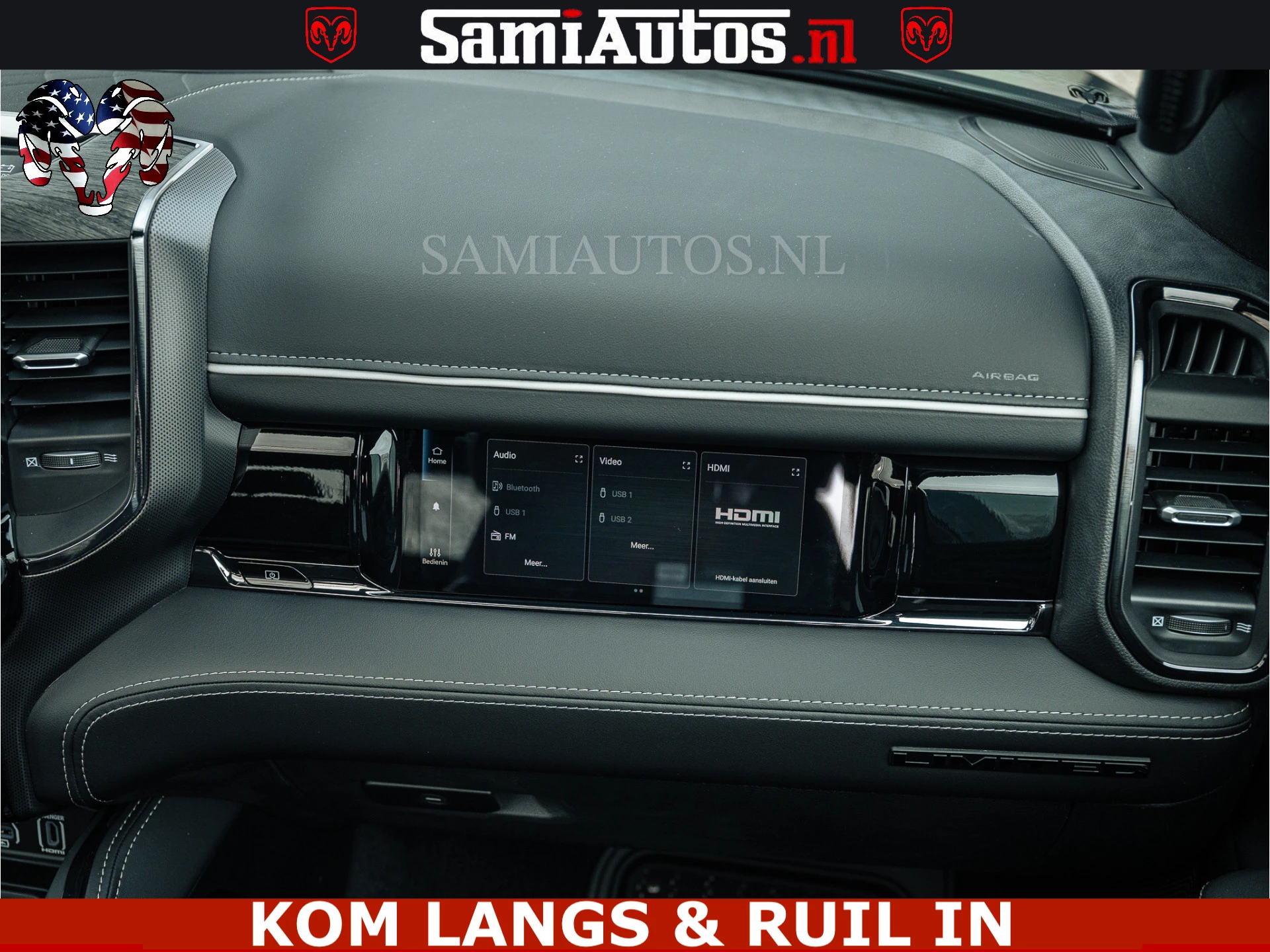 Dodge Ram Pick-Up 2024 - LIMITED NIGHT H.O 540HP 706Nm | Massage + Full Option | De Meest Luxe en Volle in zijn Klasse | obrázek 5