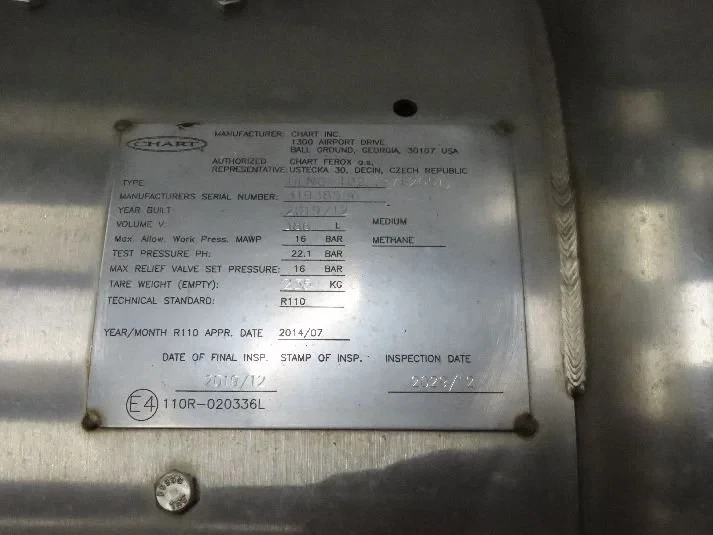 Scania - 2859387 LNG tank 352L obrázek 6