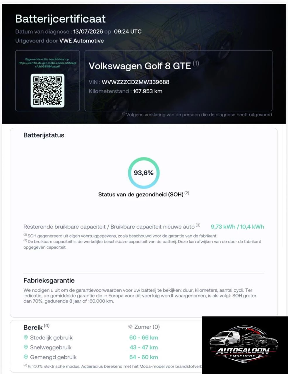 Volkswagen Golf 2021 - 8 1.4 eHybrid GTE 245 PK SOH 93,6% Navi Pano afbeelding 2