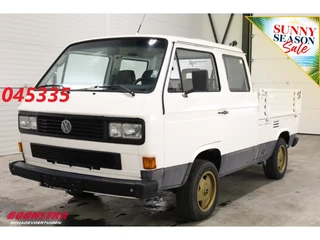 Volkswagen Transporter 1990 - T3 1.7 D Pritsche DoKa 6-Pers AHK afbeelding 1 miniatuur