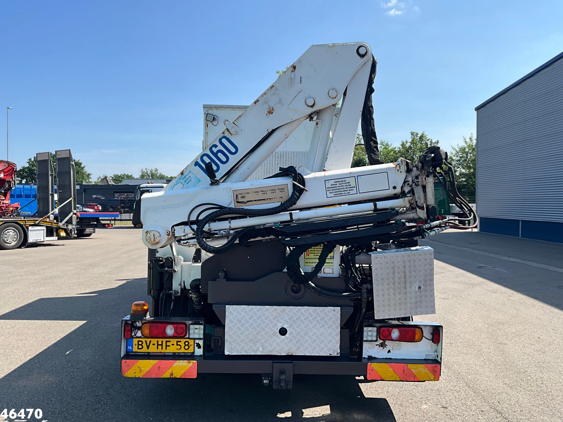 Volvo FL 280 Euro 5 HMF 10 Tonmeter laadkraan 2008 obrázek 4