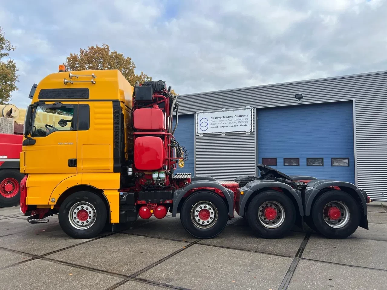 MAN TGX 2015 - 41.560 8x4-4 BBS Push-Pull afbeelding 1