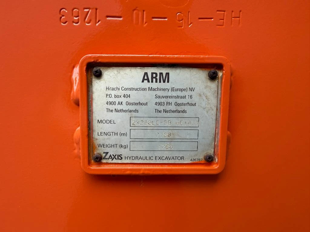 Hitachi 2016 - ZX250LC-5B Long Reach afbeelding 56