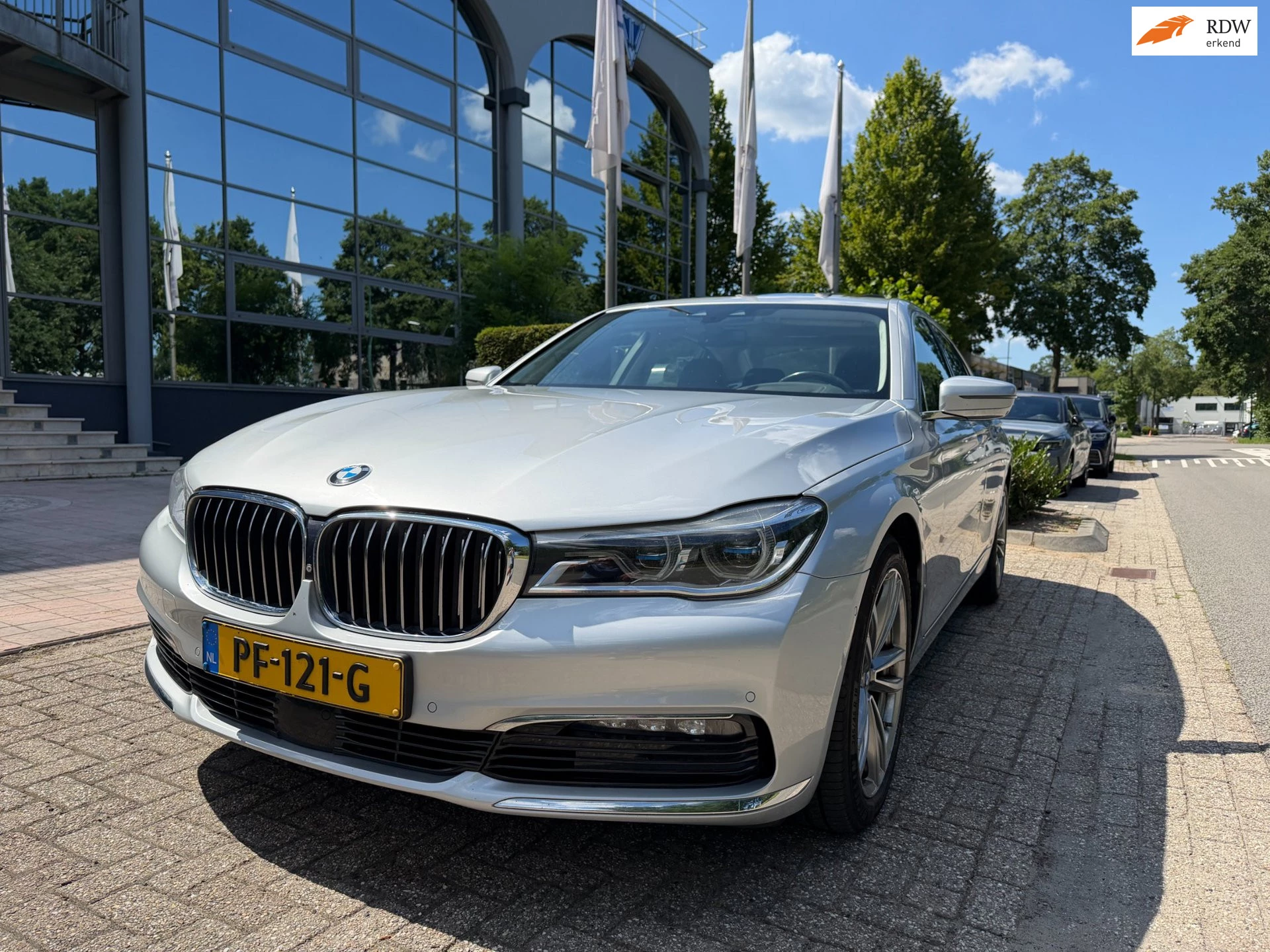 BMW 7 Serie 2016 - 740d xDrive High Executive aut ,schuifd./ trekhaak afbeelding 1