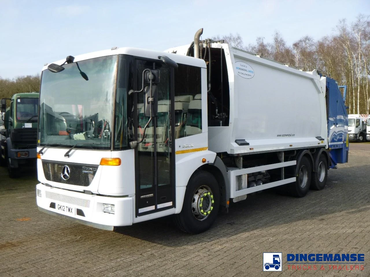 Mercedes-Benz Econic 2629 6x4 RHD Euro 5 EEV Geesink Norba refuse truck 2012 zdjęcie 1