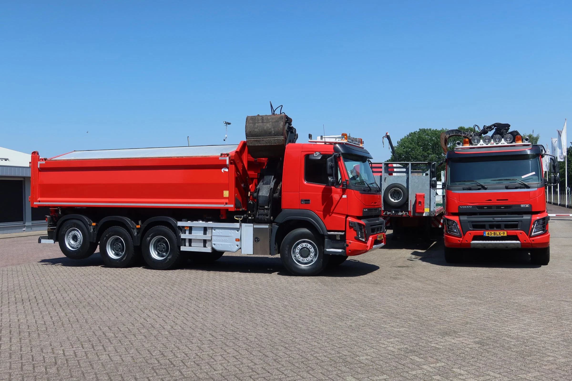 Volvo FMX 420 2019 - Kipper+Kraan H.M.F. 1943Z2 Rotor+Grijper Bild 17