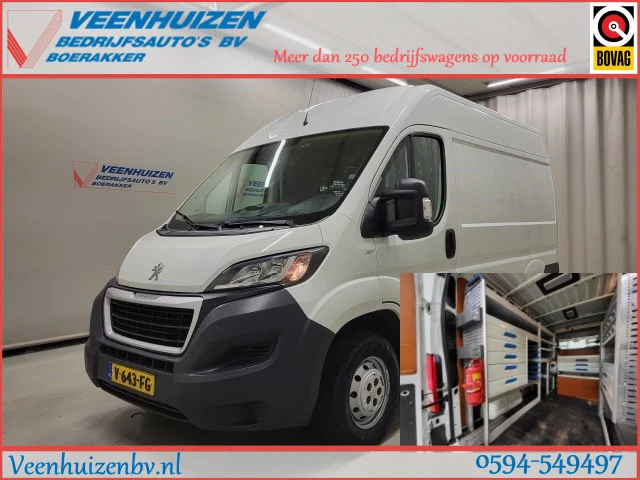 Peugeot Boxer 2017 - 2.0BlueHDI 131pk L1/H2 Inrichting Euro 6! zdjęcie 1