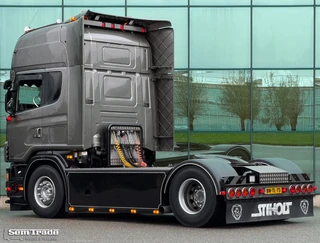 Scania R 2003 - R164-480 V8 KING RETARDER MANUAL GEARBOX SHOWTRUCK COMPLETELY REBUILD UNIQUE CONDITION afbeelding 3 miniatuur