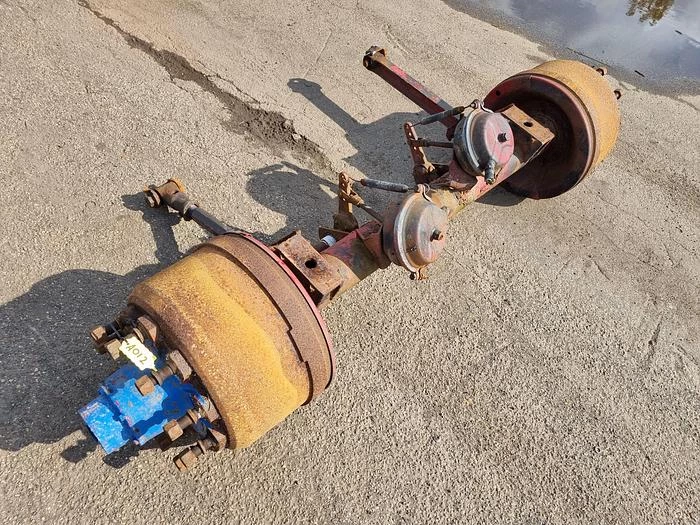 ROR TRAILER AXLE DOUBLE TIRES DRUM BRAKES 1990 Bild 5