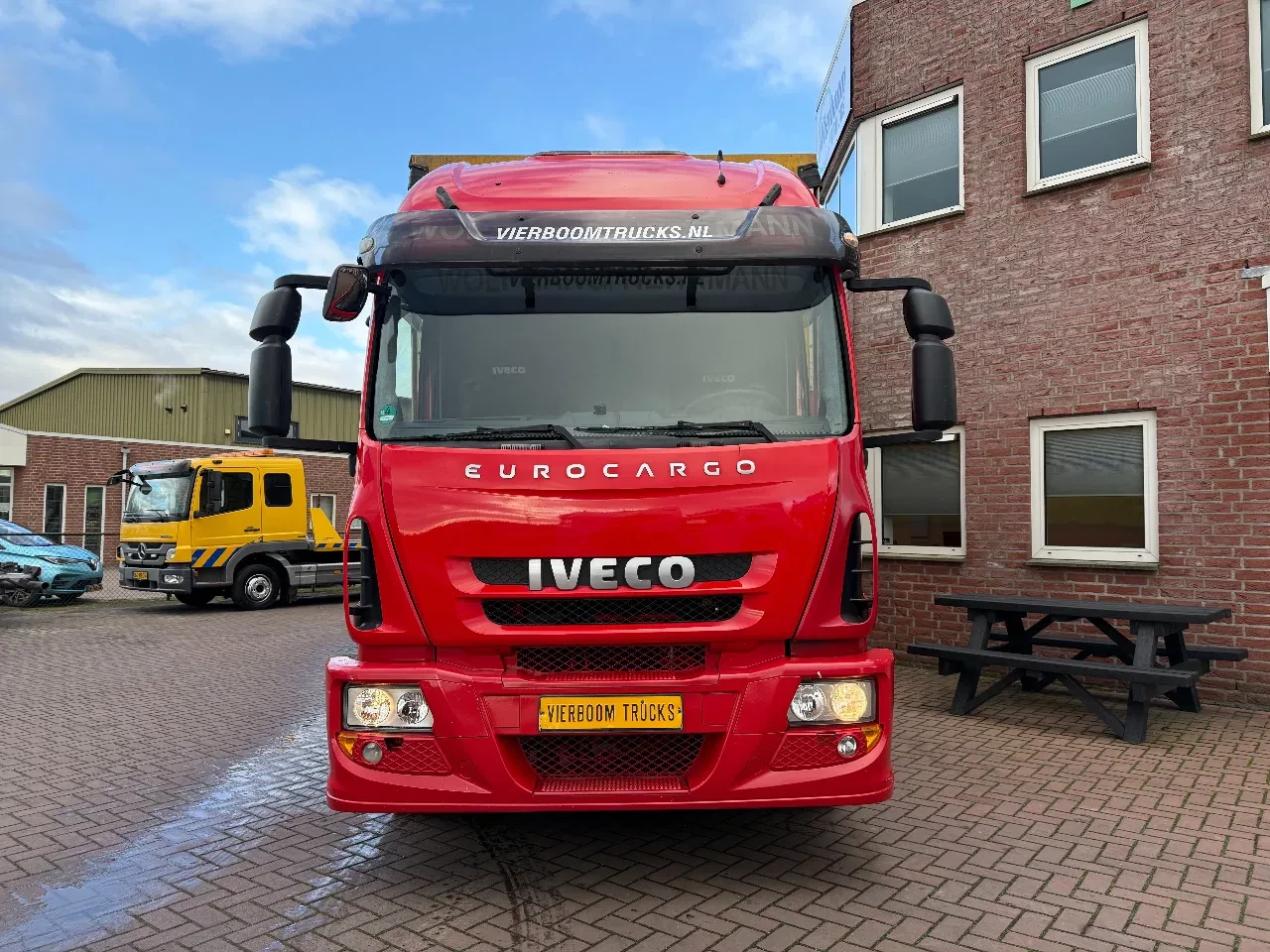 Iveco Eurocargo 2014 - 120 E25 4X2 BAKWAGEN MET SCHUIFZEILEN EURO6 image 16