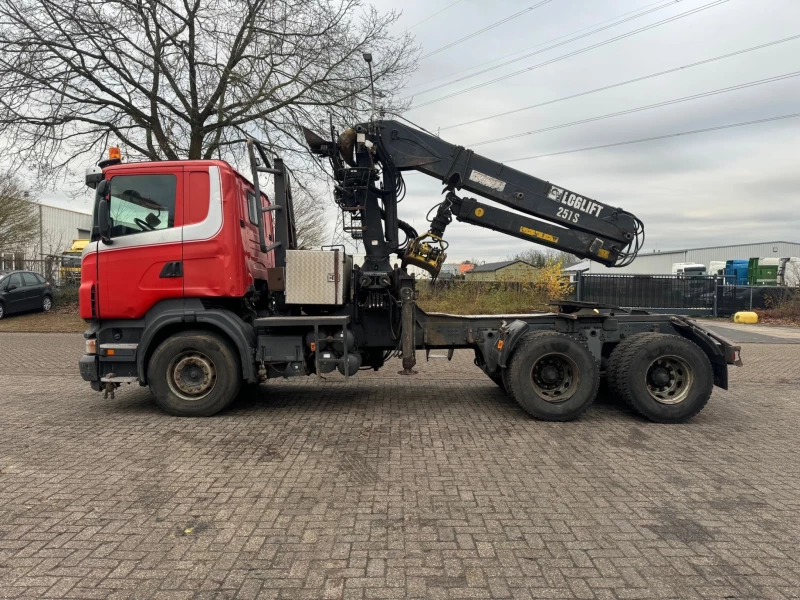 Scania R 2009 - R420 6X4 EURO 4 MANUAL/RETARDER/LOGLIFT afbeelding 5