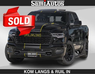 Dodge Ram Pick-Up 2024 - Limited Night H.O 540HP 706Nm | Massage + Full Option | De Meest Luxe en Volle in zijn Klasse | te koop