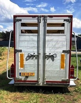 NOYENS N/A 2003 - Be Oplegger Noyens 5100 kg Aluminium paardentrailer BE immagine 5