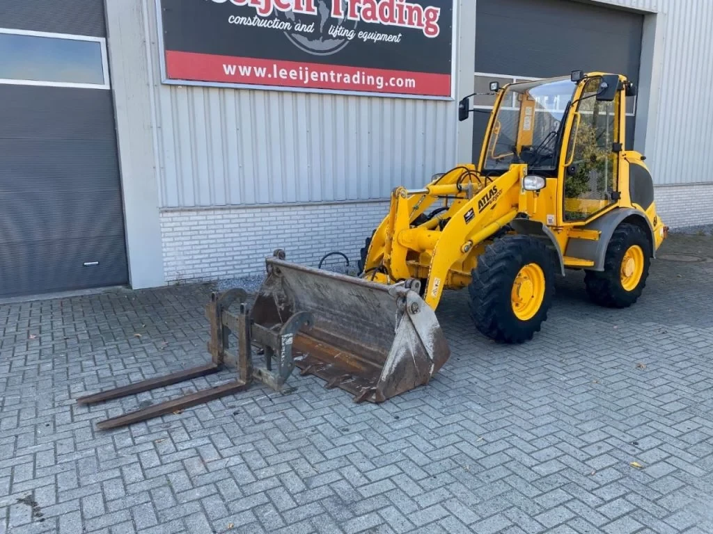 Atlas 2013 - AR60 Wheelloader, Bucket and forks, 2013 Year! afbeelding 1