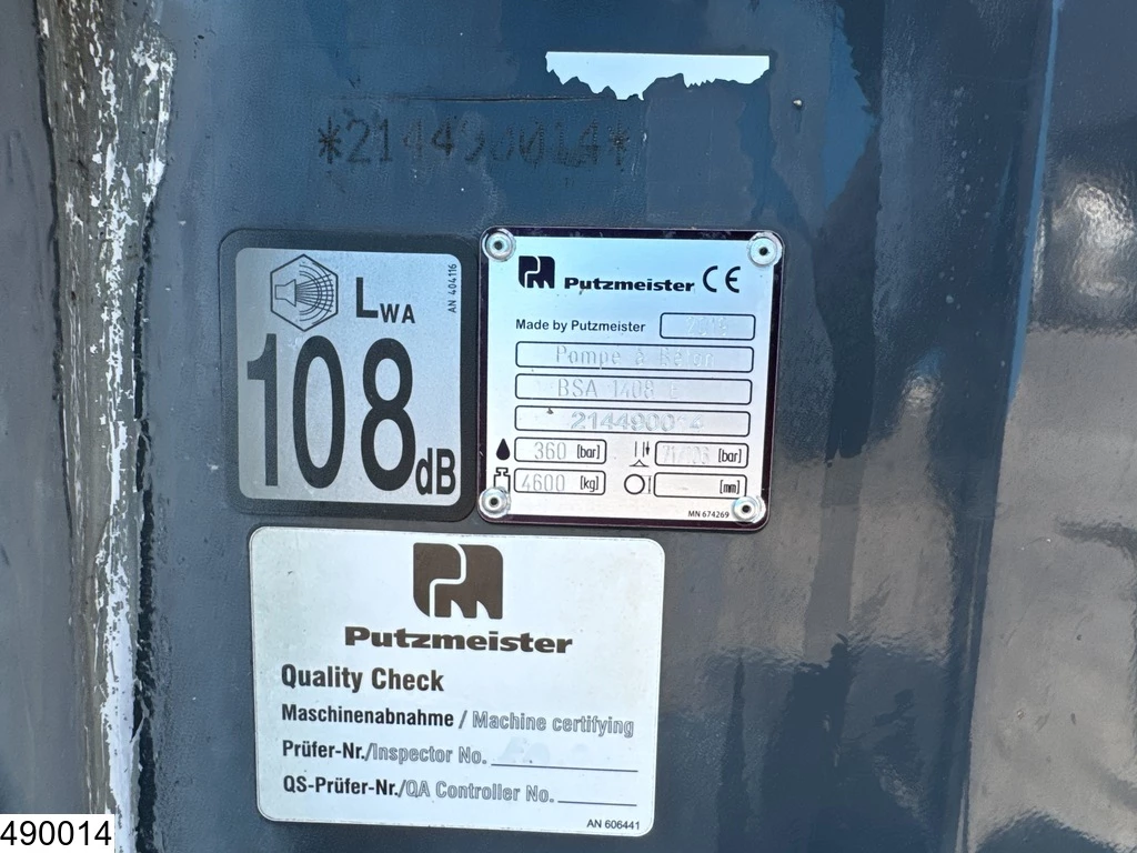 BSA 2019 - BSA 1408E 110 kW, 106 bar, 79 m3/hr afbeelding 8