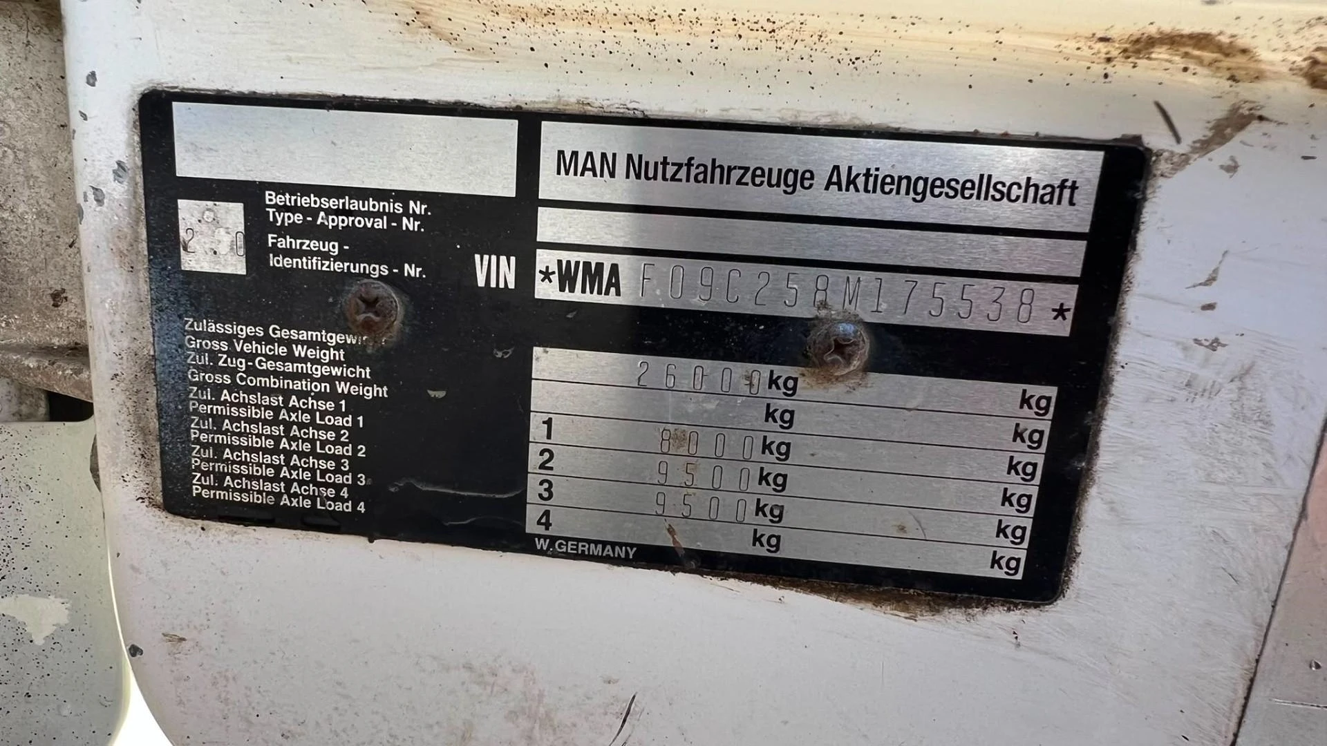 MAN 26.322 1995 afbeelding 20