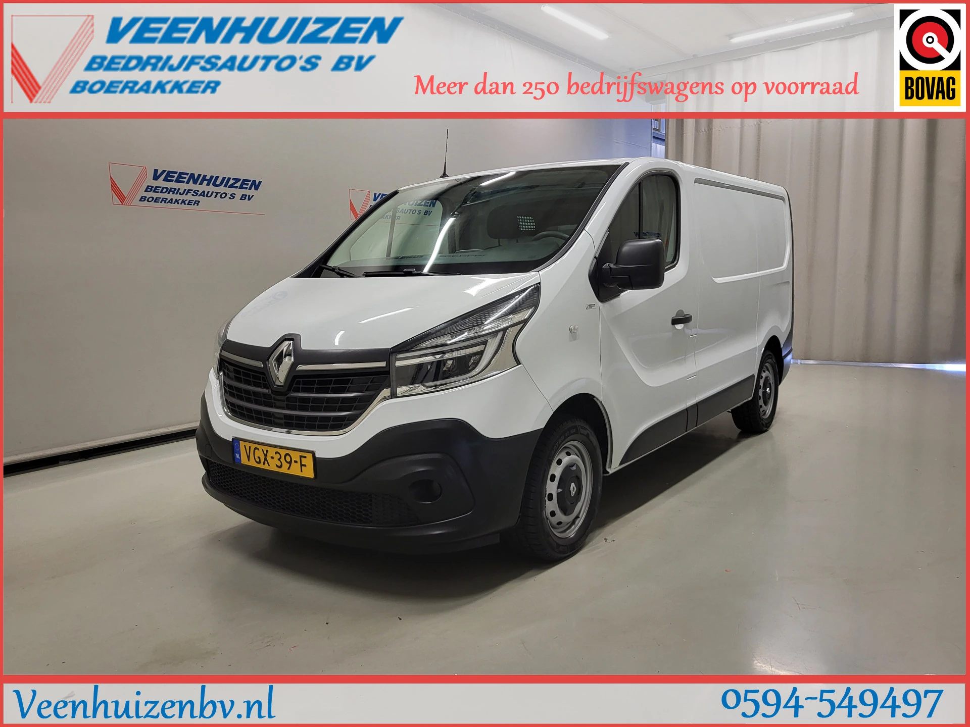 Renault Trafic 2020 - 2.0dCi 120pkTrekhaak Euro 6! afbeelding 1