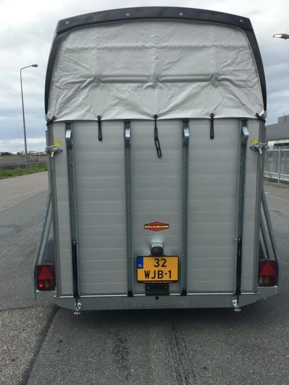 Böckmann 2023 - PHA-P-V3016/240 2 Paards Paardentrailer, 32-WJB-1 afbeelding 5