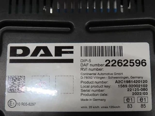 DAF N/A - 2262596 Instrumentenpaneel bild 2