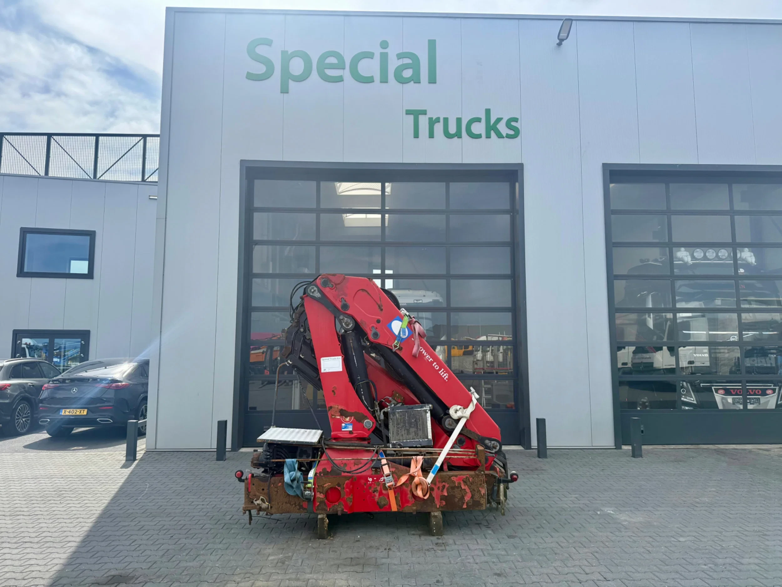 HMF 2012 - 2420 K4 Crane / Kraan / Autolaadkraan / Ladekrane / Kran / Grua / Grues afbeelding 1