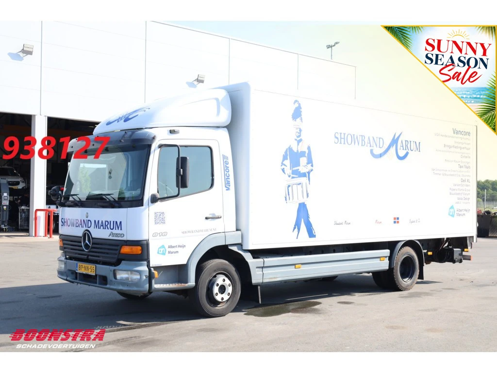 Mercedes-Benz Atego 2004 - 818 Manual Airco LBW Bak-Klep Dhollandia image 1