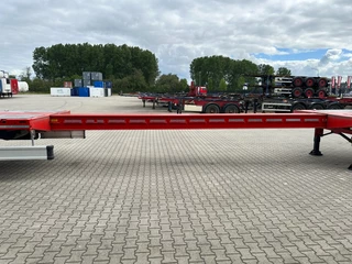 Kässbohrer N/A 2026 - new and unused Heavy-Duty flatbed / 690cm extendable / steering axle / lift axle / twistlocks / timberstakes / NL-trailer / APK: 04-2027 obrazek 33
