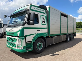 Volvo FM 2014 - 410 Globetrotter 6x2*4 - Livestock - Euro 6 - Steering axle image 2