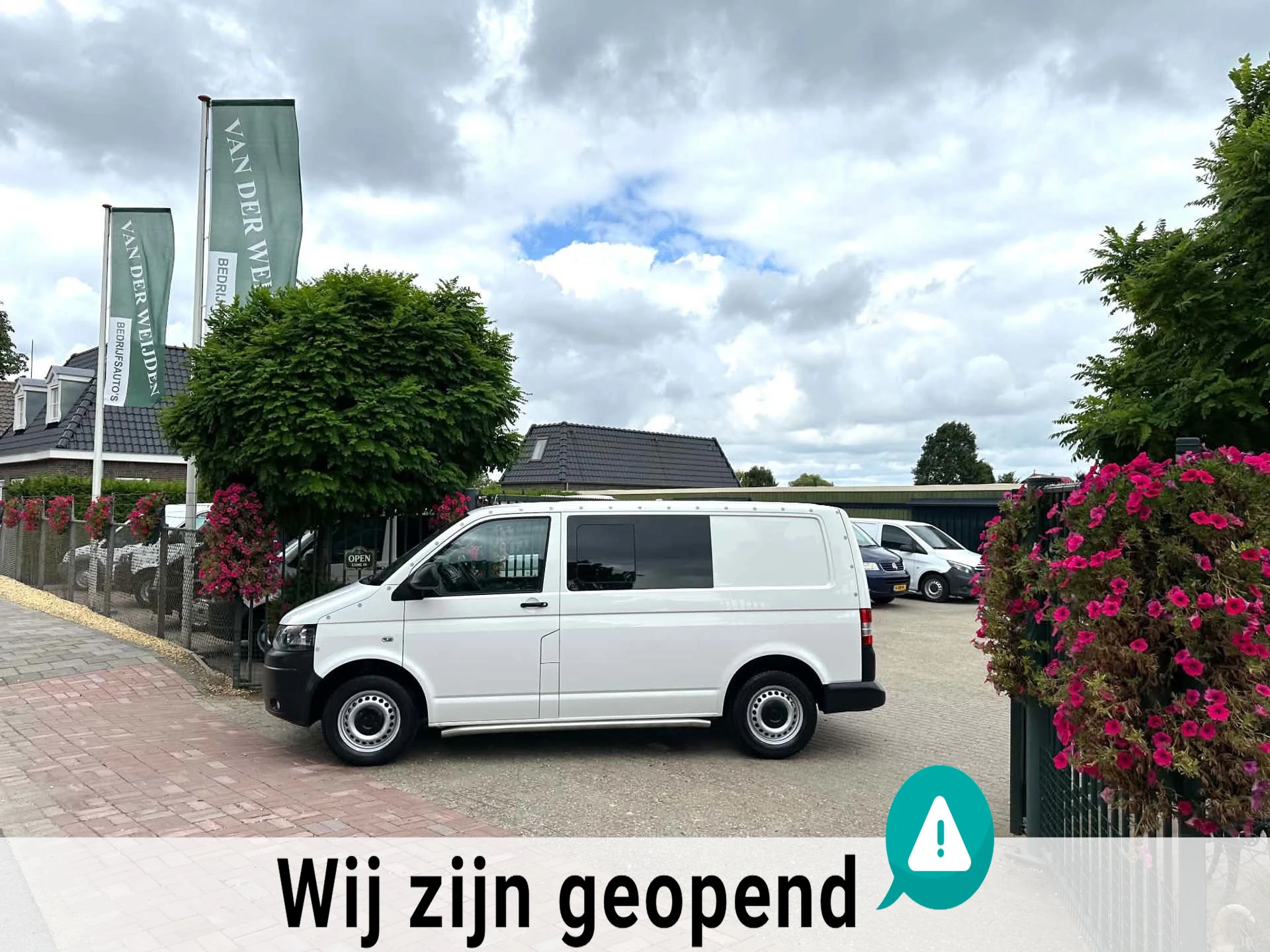 Volkswagen Transporter 2013 - 2.0 TDI L1H1 BM Marge 3 Pers. Airco/Cruise/NAV image 1