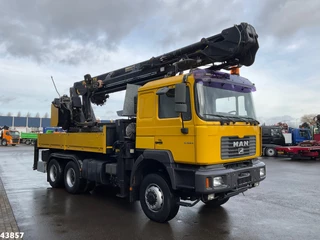 MAN F2000 6x6 Full Steel Manual Palfinger 68 Tonmeter Dachdecker kran Just 54.133 km! 2001 - N/A obrazek 6