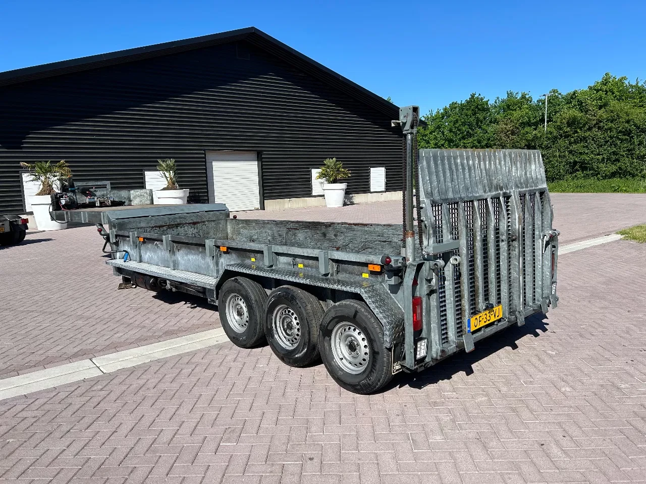 Veldhuizen 1999 - Be oplegger 7.2 ton kuip dieplader immagine 4