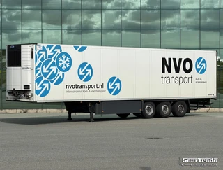 Schmitz Cargobull 2017 - SCB*S3B CARRIER VECTOR 1350 WITH 6136 ENGINE HOURS DISC BRAKES PALLETS BOXES HOLLAND-TRAILER te koop