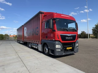 MAN TGX 2016 - 24.400 TGX 24.400 6X2 Komplett mit 2016 Anhanger 115m3 / Smart Tacho / No Errors afbeelding 2 miniatuur