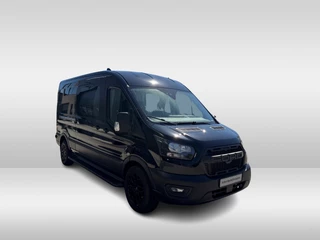 Ford Transit 2023 - 350 2.0 TDCI L3H2 Trend 130pk DC 7 zits - Navi - Stoelverwarming - Raptor - Cruise - Trekhaak - PDC - Rijklaar imagen 3