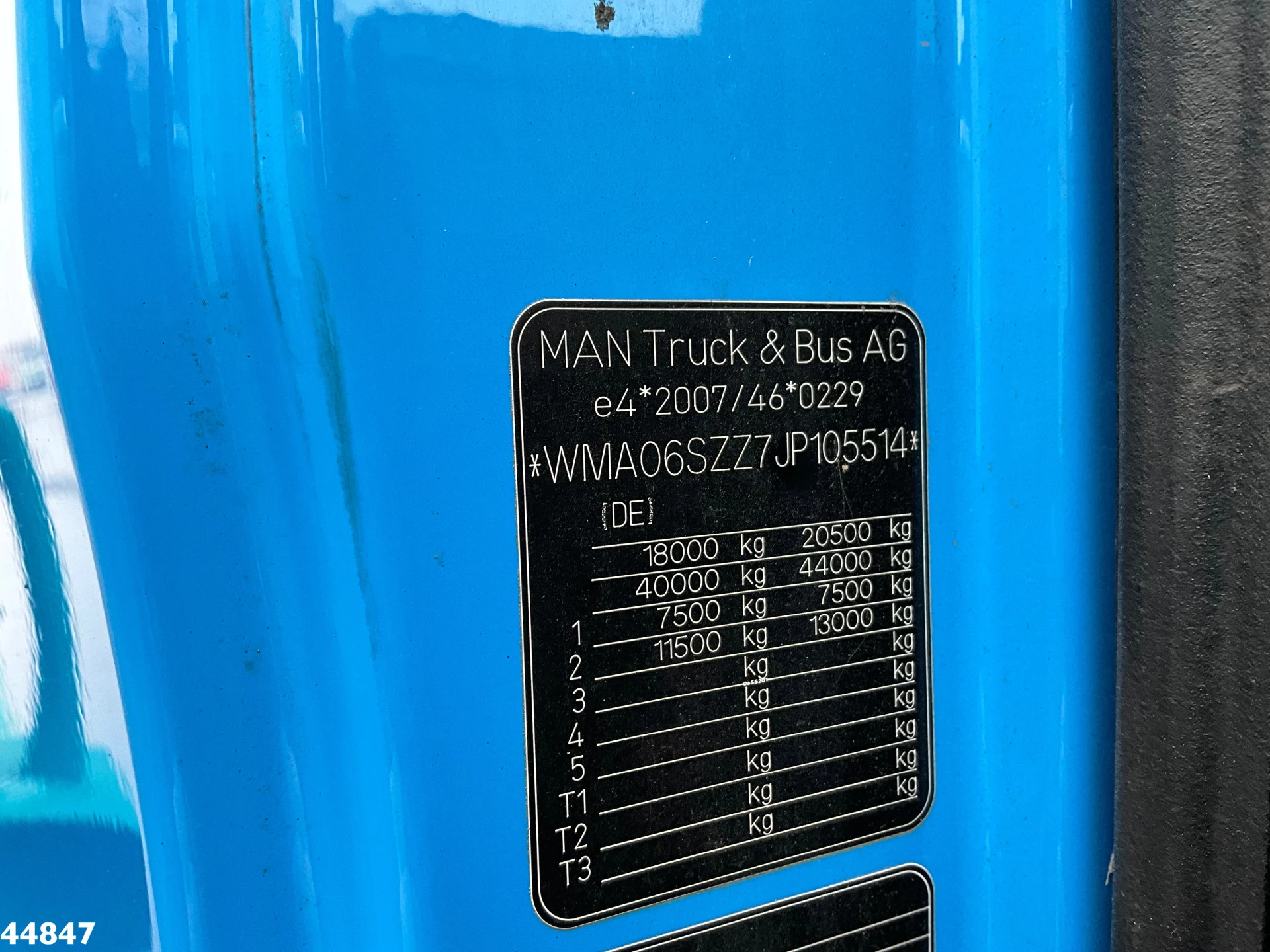 MAN TGS 2018 - 18.420 Euro 6 Retarder VDL 13 Ton portaalarmsysteem image 17